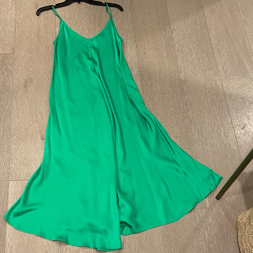 L'AGENCE Emerald Green Sleeveless Top